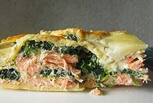 Lasagnes saumon épinards - L'amour Culinaire