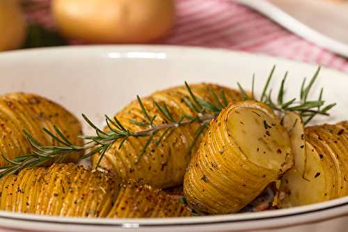 Pommes de terre « hasselback » (à la suédoise)