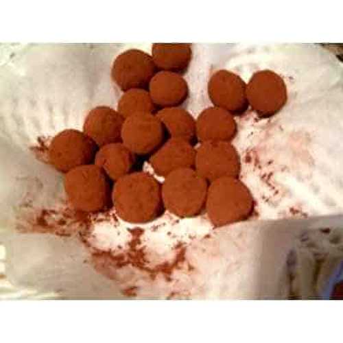 Recette de Truffes au chocolat toute simple et rapide à faire
