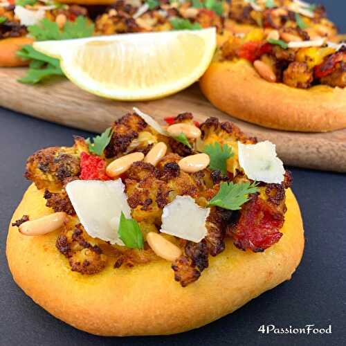 “Sfiha” ou pizza arabe au chou-fleur - Sami Tamimi