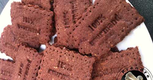 Biscuits sablés au chocolat