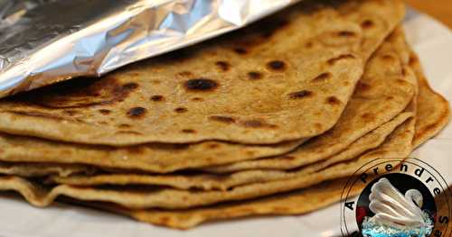 Chapati (pas à pas en photos)
