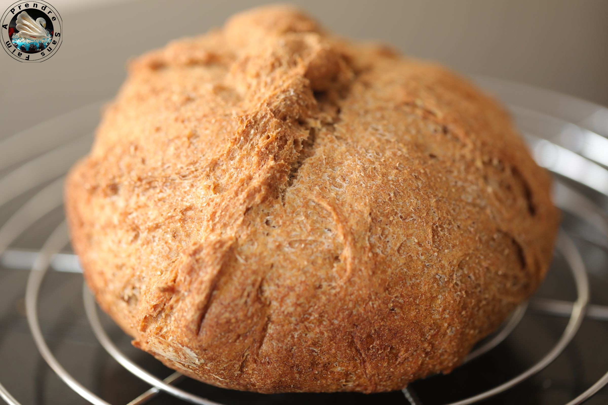 Pain de campagne en cocotte au levain 