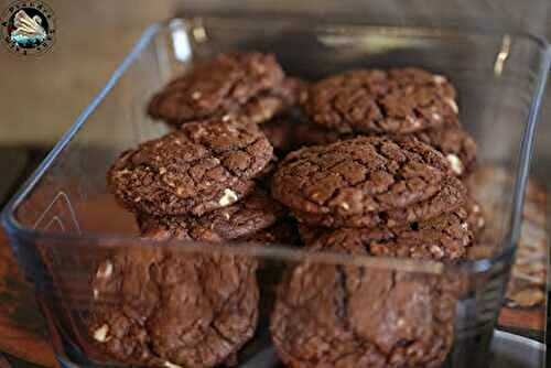 Cookies chocolat noir amandes 