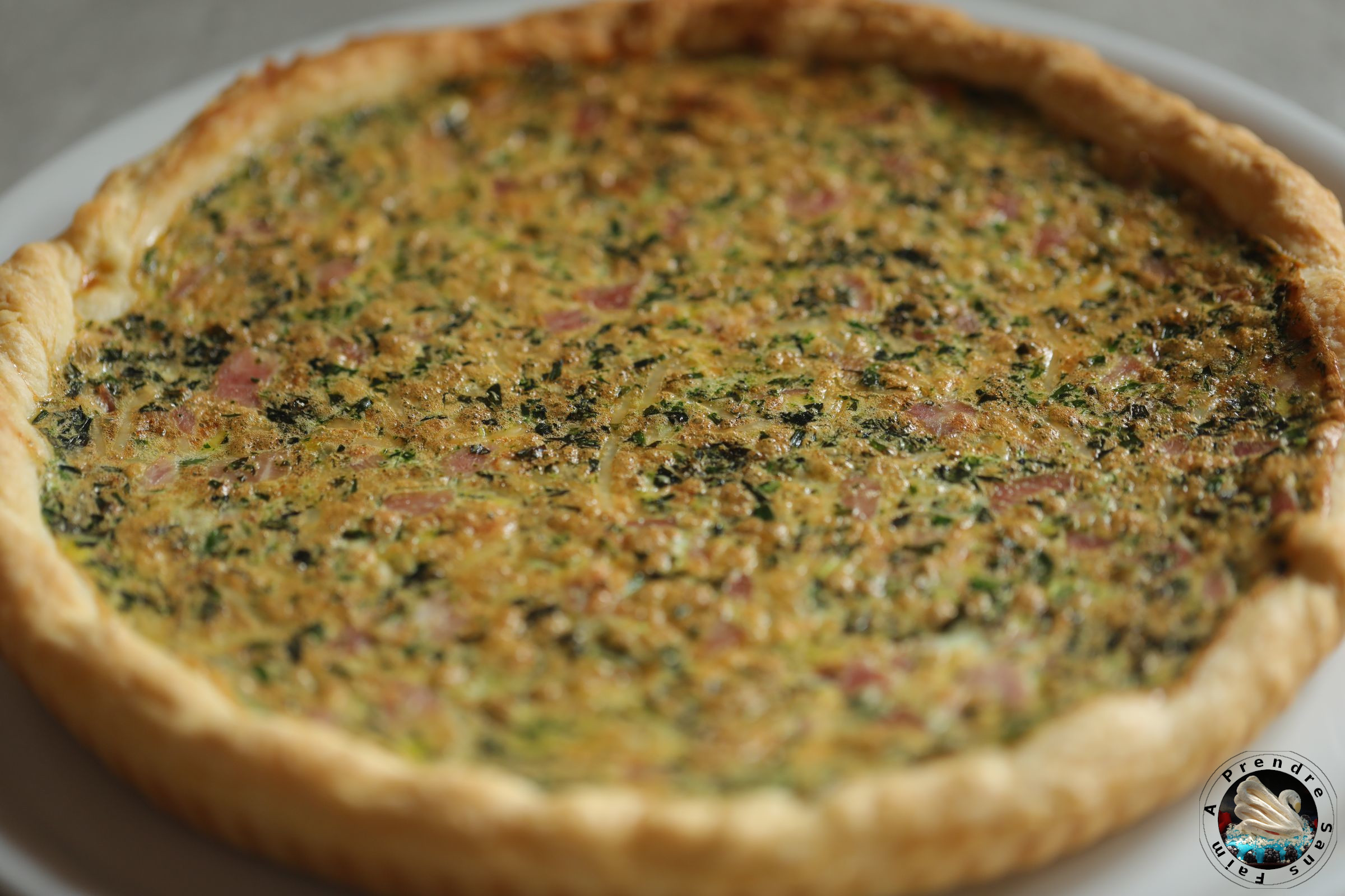 Quiche aux herbes fraîches 