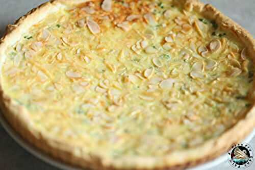 Quiche au crabe aux amandes 