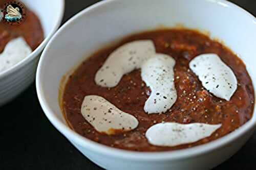 Velouté de tomates déshydratées 