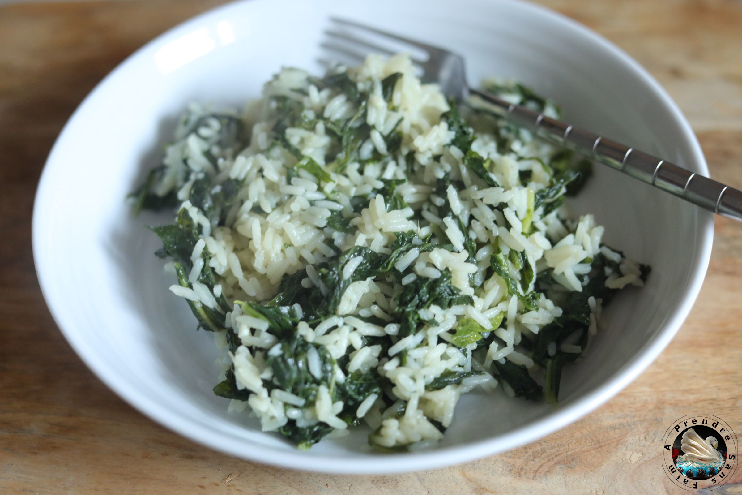 Arroz de grelos (riz aux feuilles de navets) 