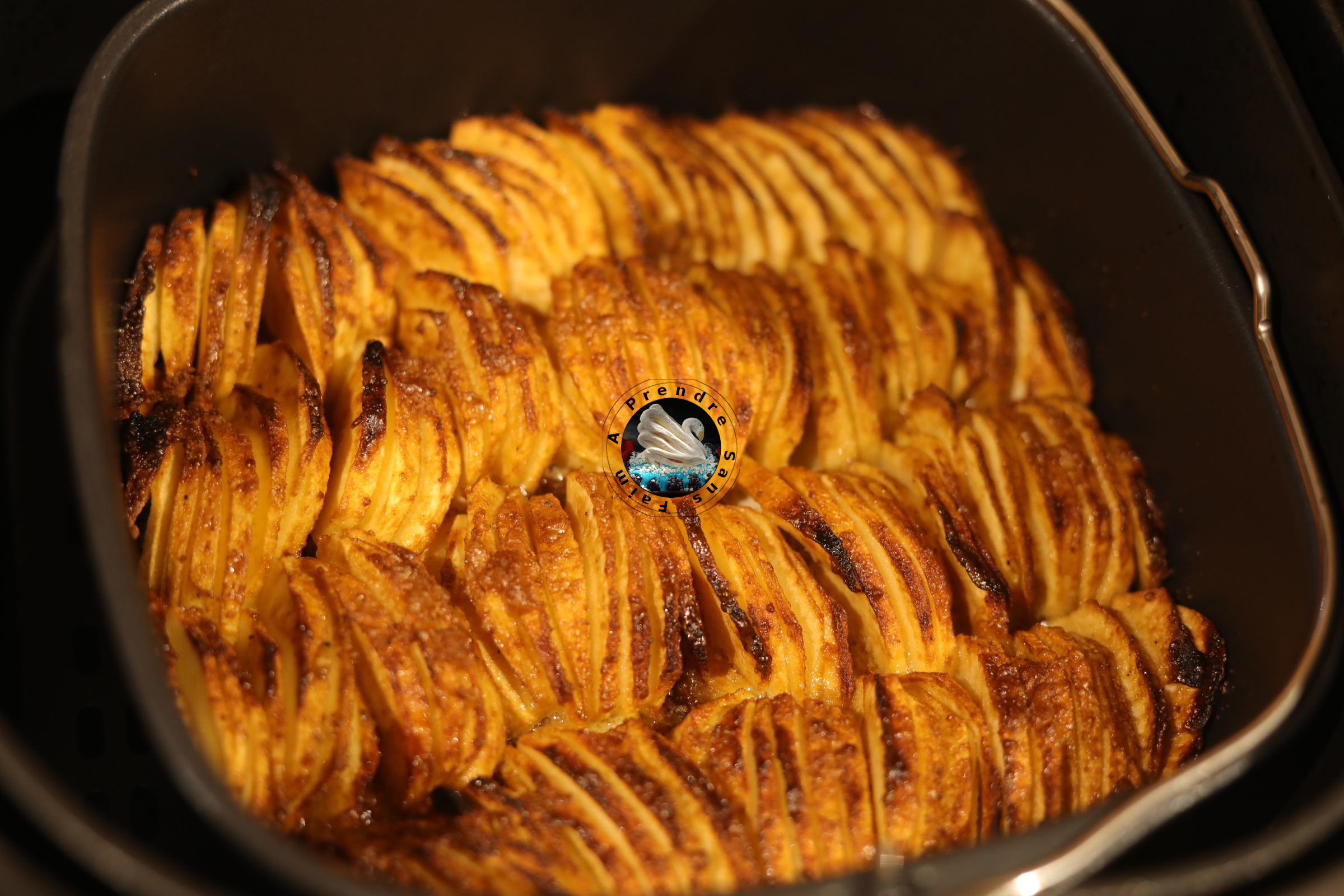 Tarte biscotti aux pommes au Air Fryer 