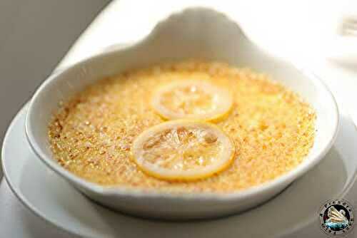 Crème brûlée aux oranges 