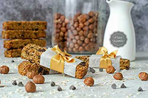 Barres de granola maison facile et healthy