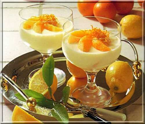 Crème à l’Orange et au Citron