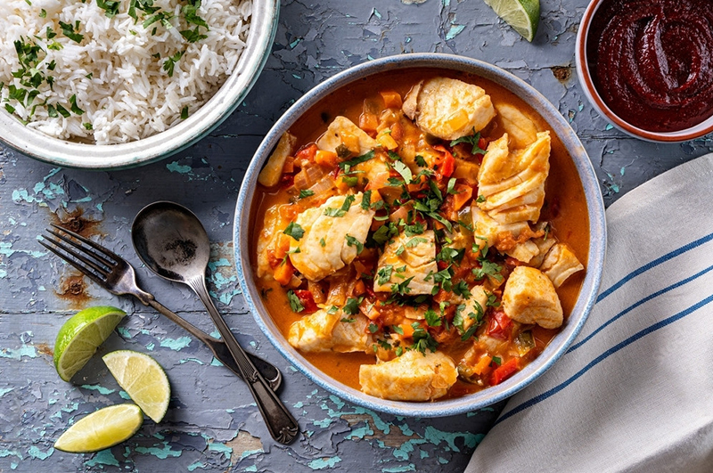 Moqueca de ragoût de poisson brésilien