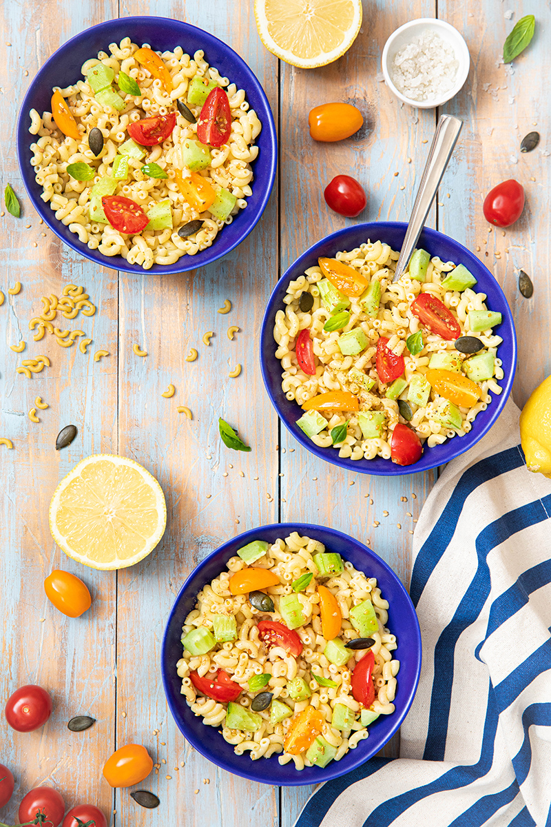 Coquillettes en salade façon « Bord de mer »