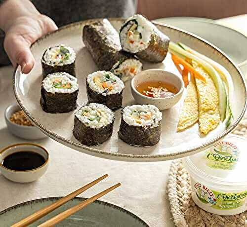 Kimbap coréen au chèvre Petit Billy