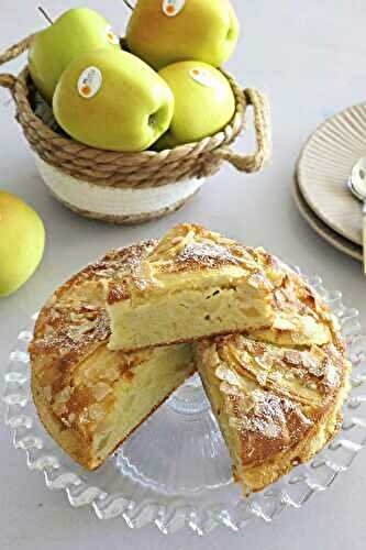 Gâteau grand-mère aux Pommes du Limousin AOP et amandes