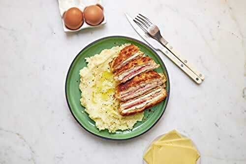 Cordon bleu & purée maison