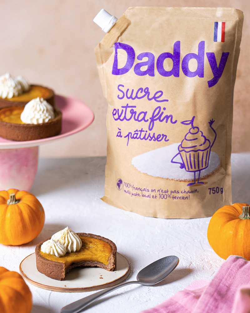 Pumpkin Pie avec l’extra fin Daddy