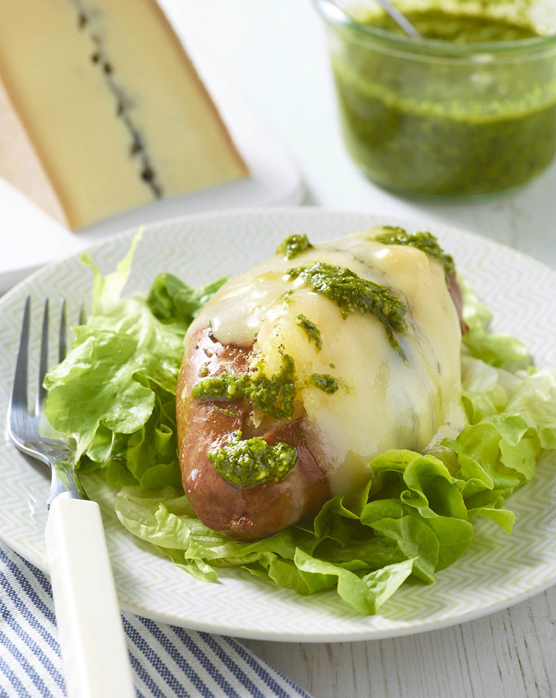 Saucisse fourrée pomme de terre au Morbier AOP