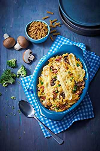 Gratin de Torsades aux légumes et Reblochon