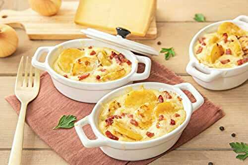 Bolée de Floraline® façon tartiflette