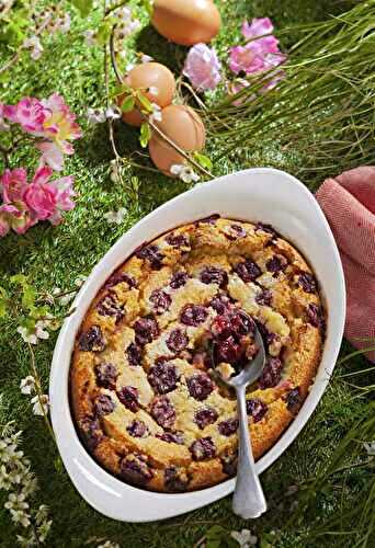 Clafoutis moelleux aux cerises
