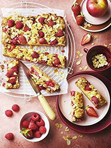 Barre de céréales aux fruits rouges