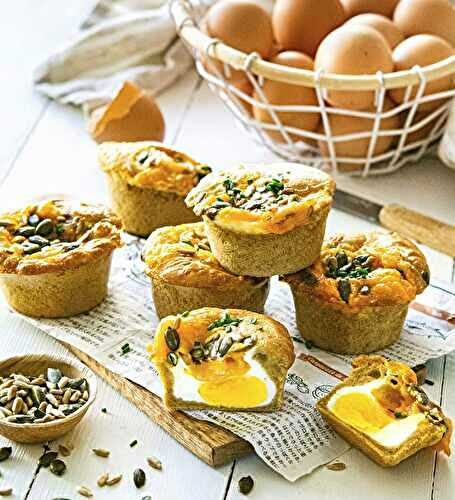Muffins coréens aux œufs et au fromage