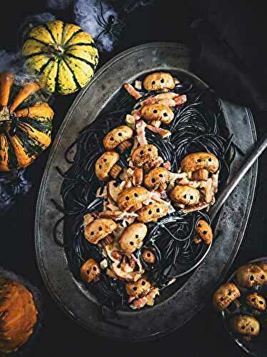 Spaghetti aux champignons fantômes