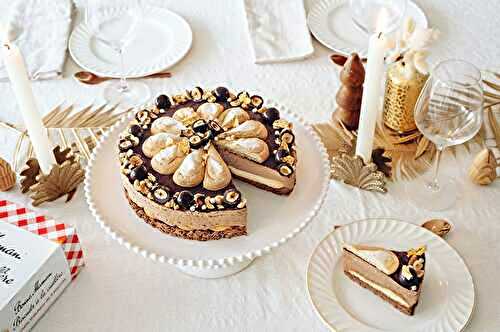 Délice au chocolat et noisettes aux biscuits à la cuillère Bonne Maman®