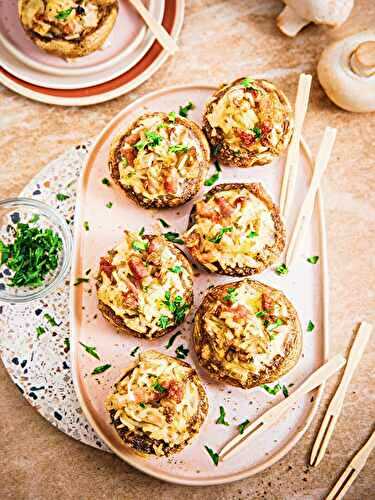 Les champignons farcis