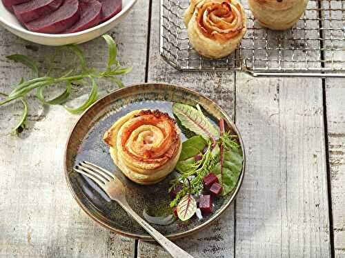 Rosace feuilletée au saumon Pas Fumé