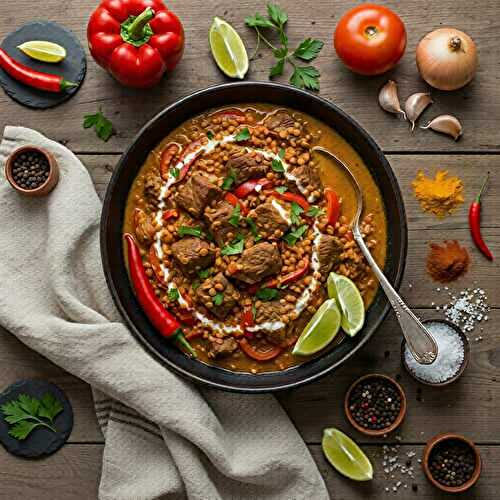 Bœuf mijoté aux parfums d’Orient