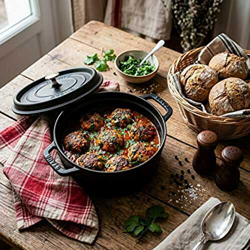 Boulettes de lieu noir aux épices