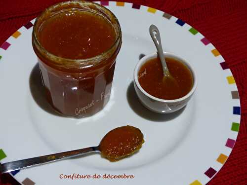 Confiture de décembre