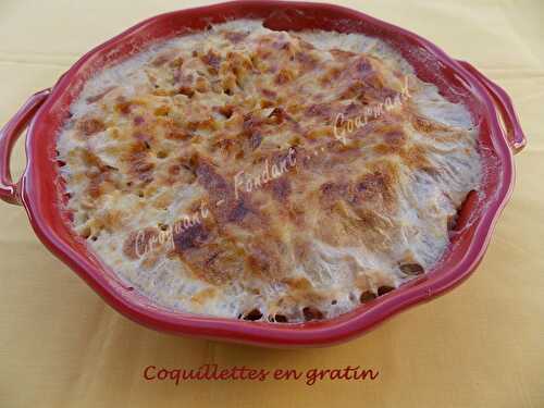 Coquillettes en gratin