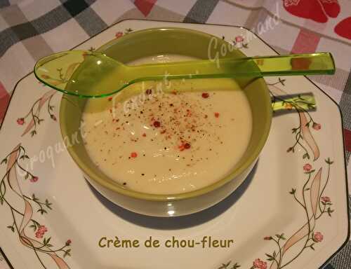 Crème de chou-fleur