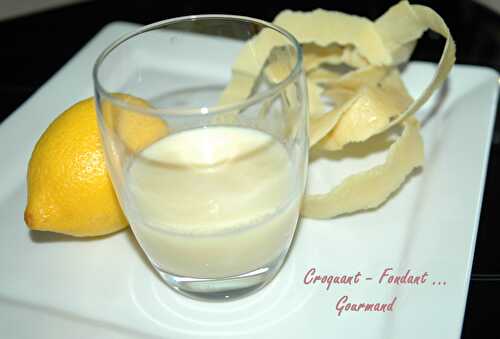 Crème de Limoncello maison