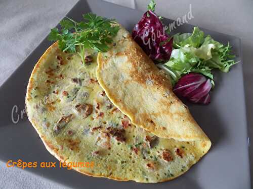 Crêpes aux légumes