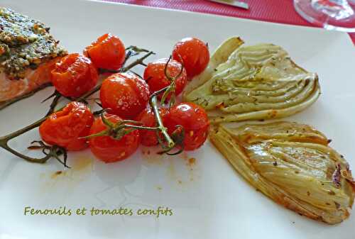 Fenouils et tomates confits