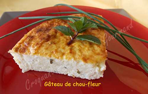 Gâteau de chou-fleur