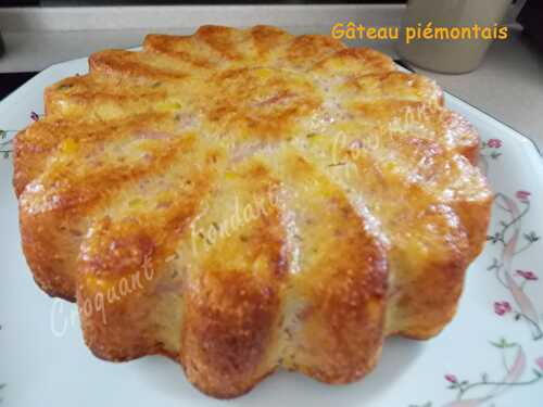 Gâteau piémontais