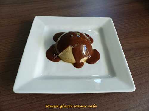 Mousse glacée saveur café