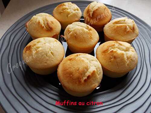 Muffins au citron, encore