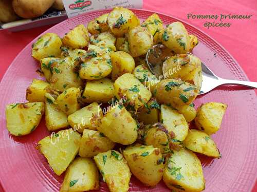 Pommes primeur épicées.