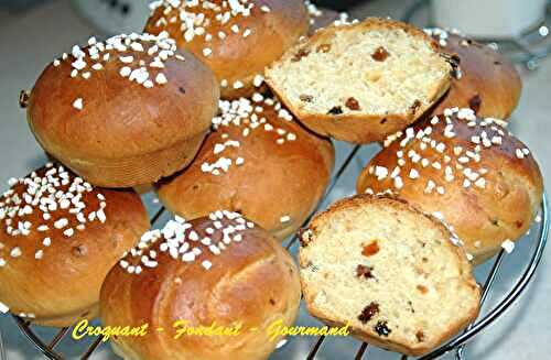 Briochettes abricots-raisin *