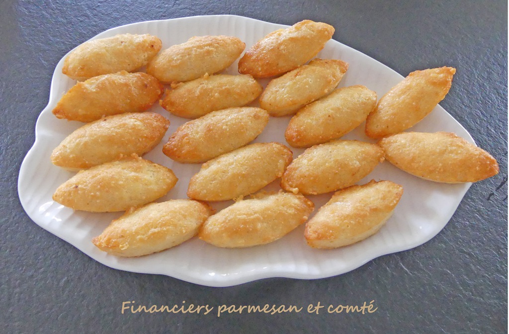 Financiers parmesan et comté *