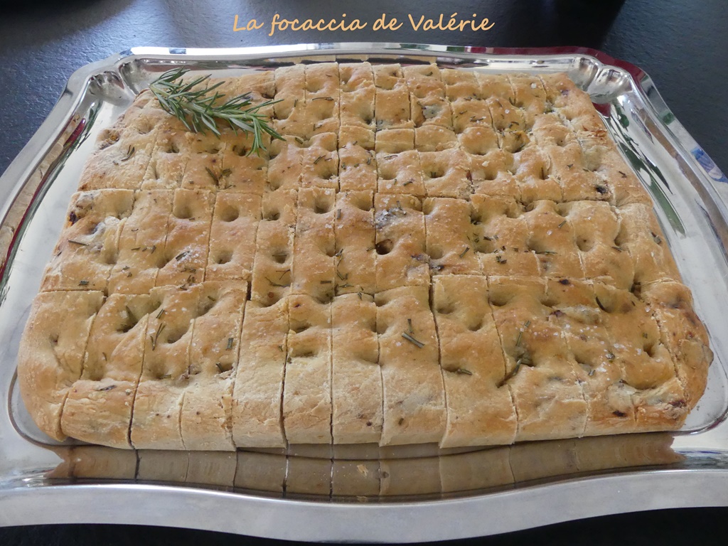 La focaccia de Valérie *