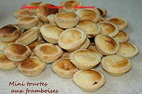 Mini tourtes aux framboises *