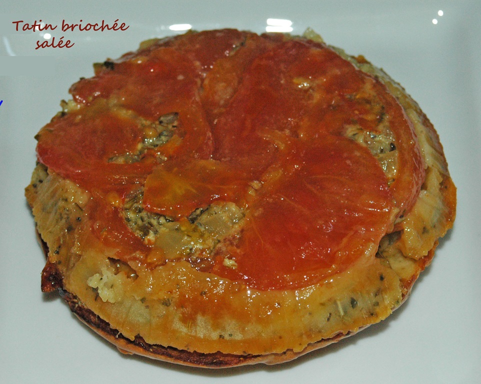 Tatin briochée salée *